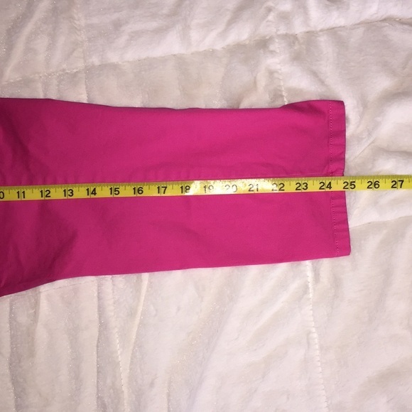 JCP Pink‎ Capri Pants Crop Pants 12 - Picture 6 of 8